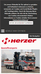 Mobile Screenshot of herzer.at